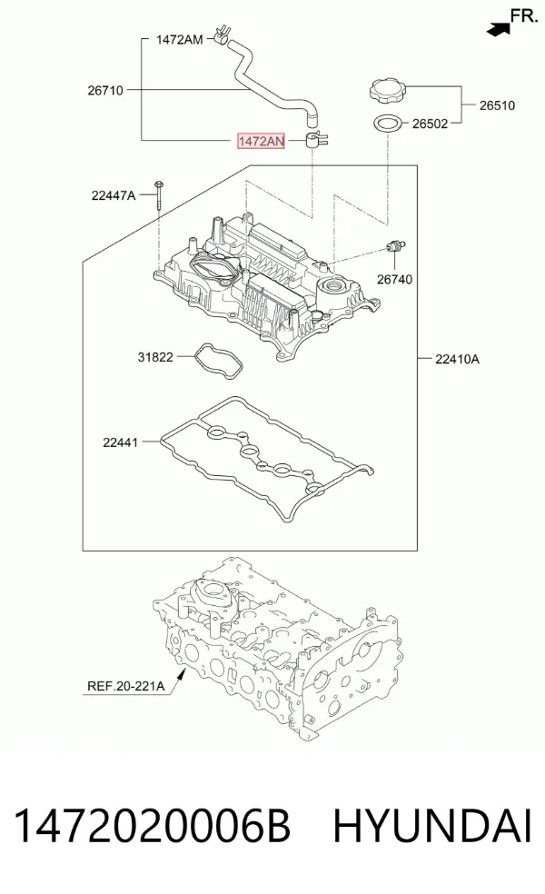  1472020006B Hyundai/Kia