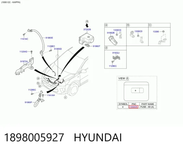  1898005927 Hyundai/Kia