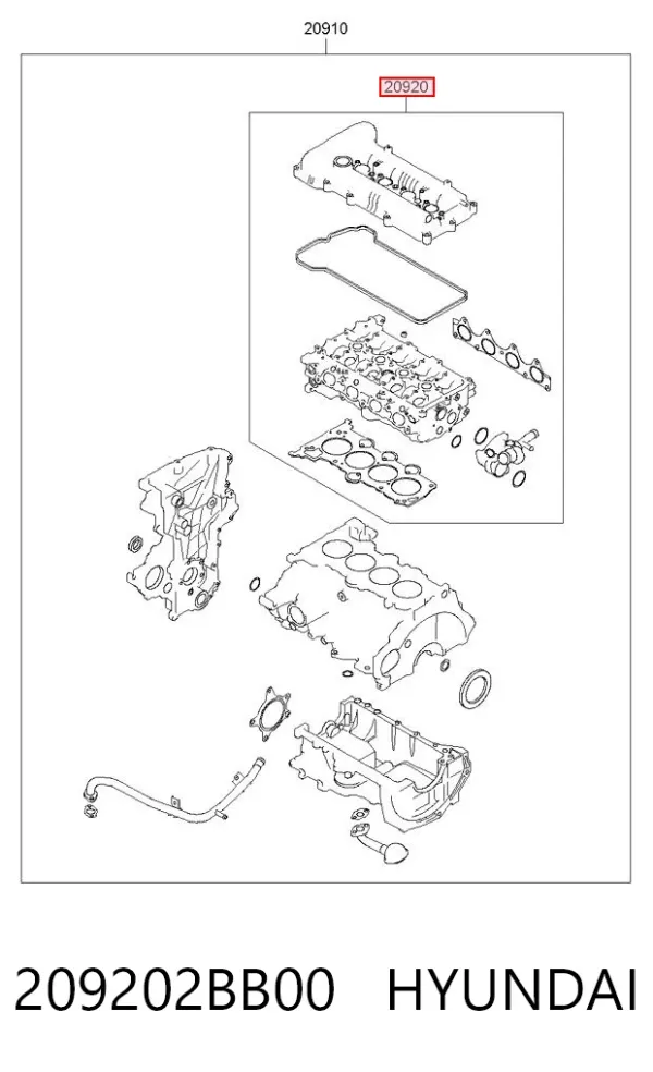  209202BB00 Hyundai/Kia
