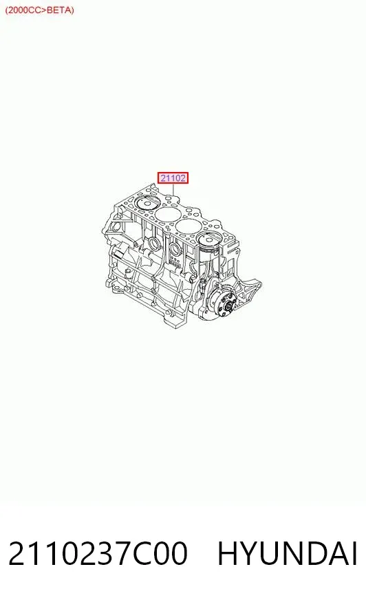  2110237C00 Hyundai/Kia