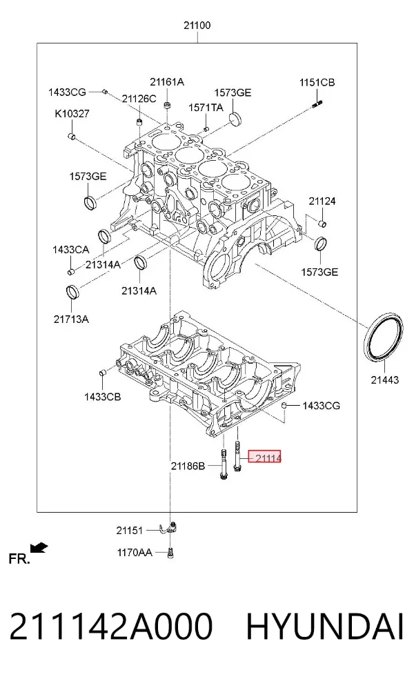  211142A000 Hyundai/Kia