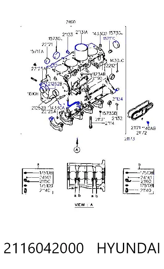  2116042000 Hyundai/Kia