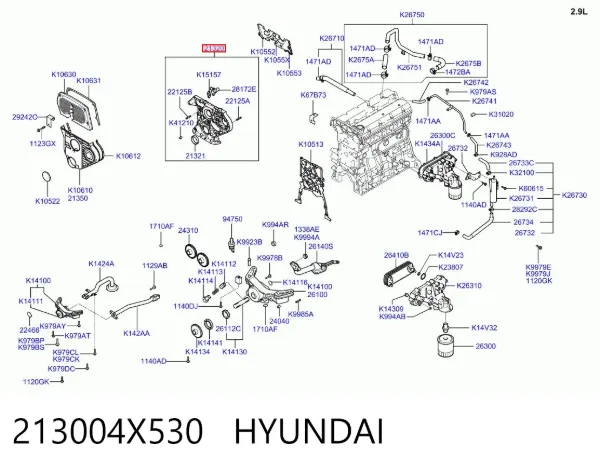  213004X530 Hyundai/Kia