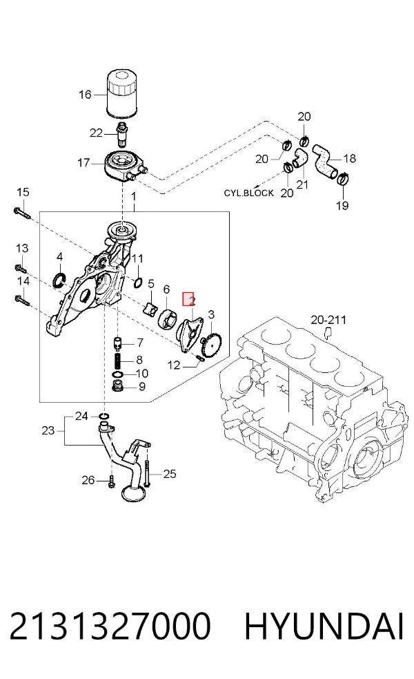  2131327000 Hyundai/Kia