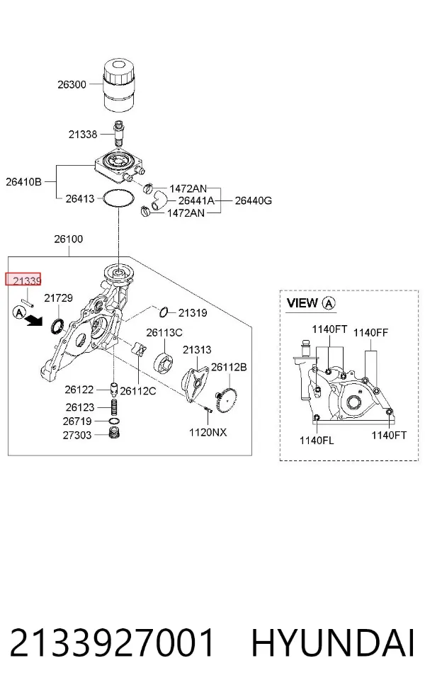  2133927001 Hyundai/Kia