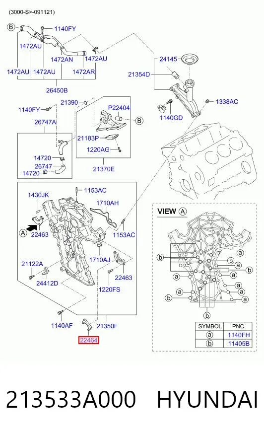  213533A000 Hyundai/Kia