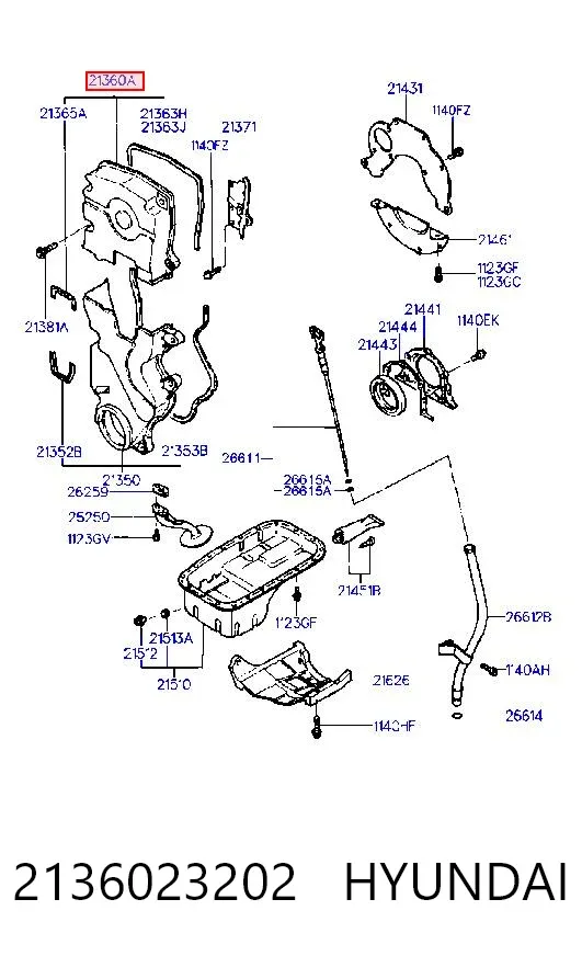  2136023202 Hyundai/Kia