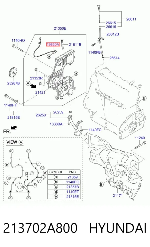  213702A800 Hyundai/Kia