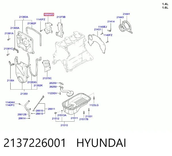  2137226001 Hyundai/Kia