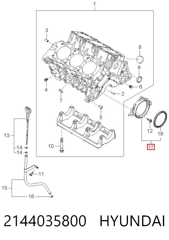  2144035800 Hyundai/Kia