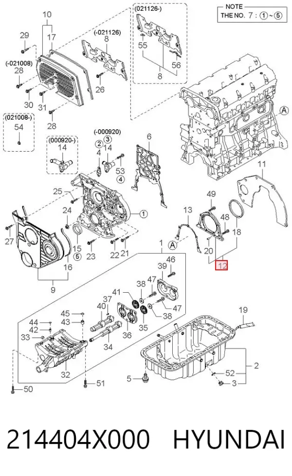  214404X000 Hyundai/Kia