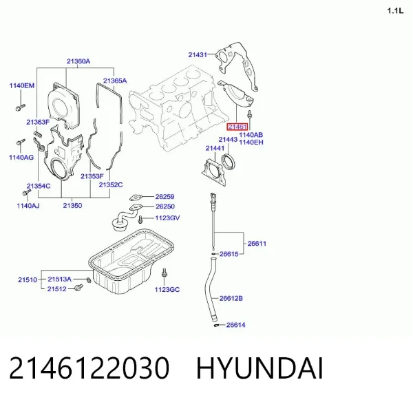  2146122030 Hyundai/Kia