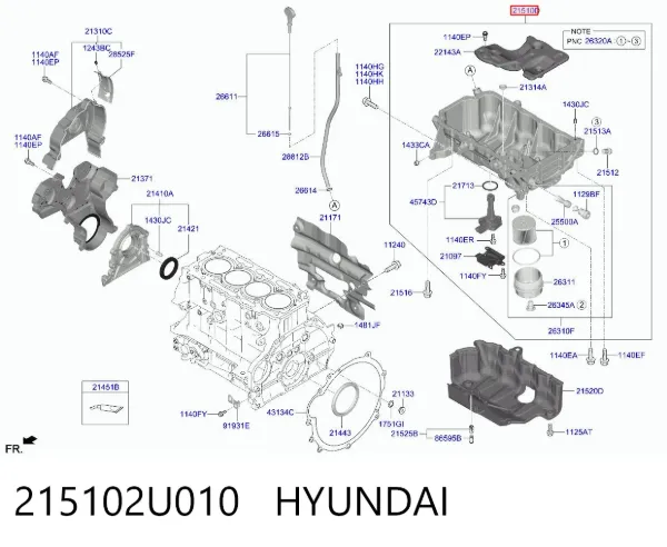  215102U010 Hyundai/Kia