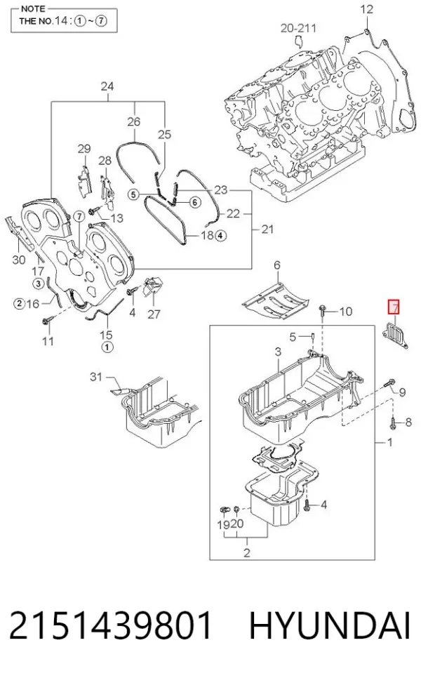  2151439801 Hyundai/Kia