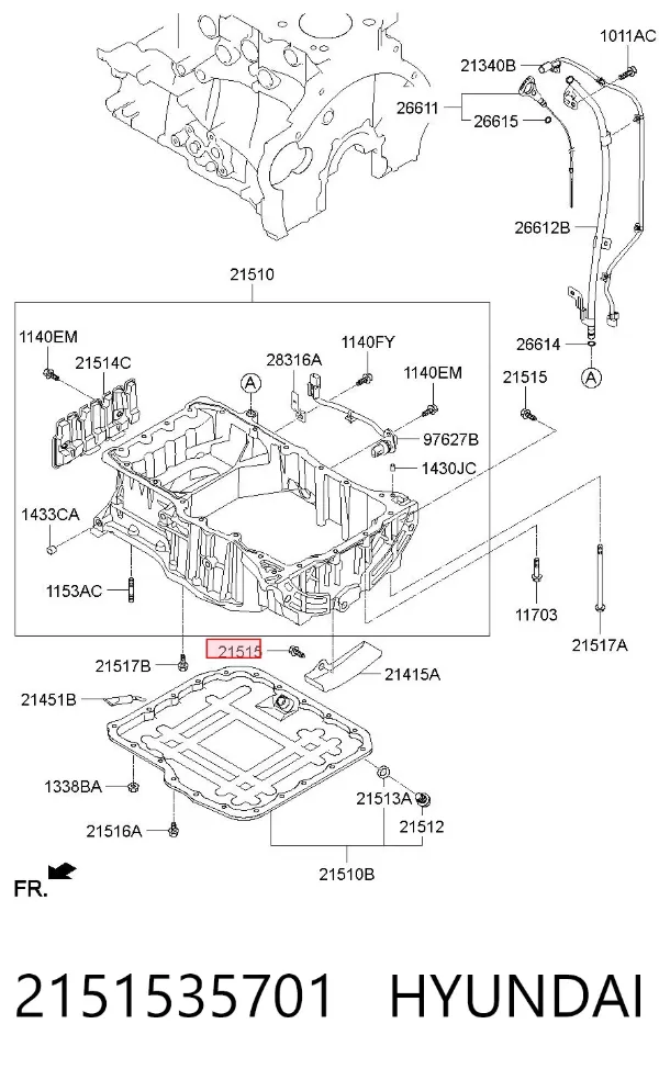  2151535701 Hyundai/Kia