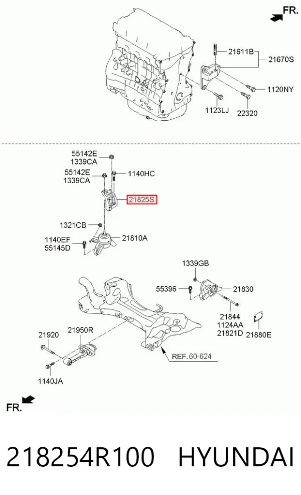  218254R100 Hyundai/Kia