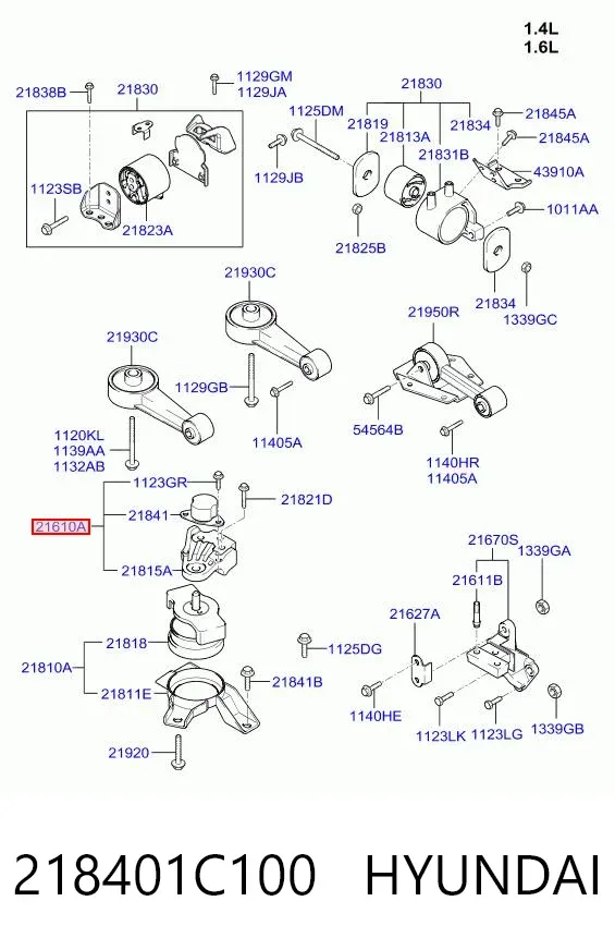  218401C100 Hyundai/Kia