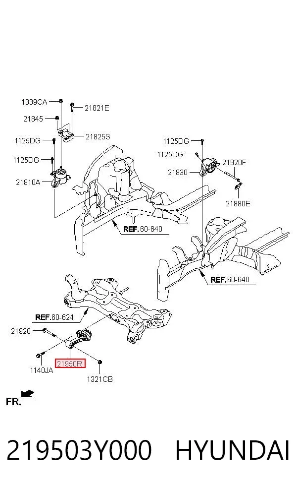  219503Y000 Hyundai/Kia