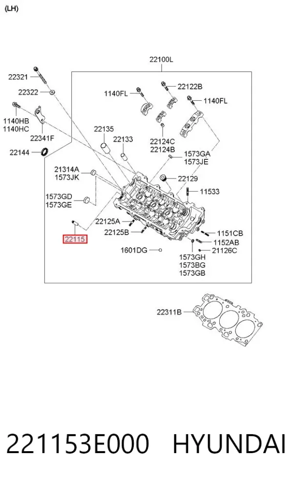  221153E000 Hyundai/Kia