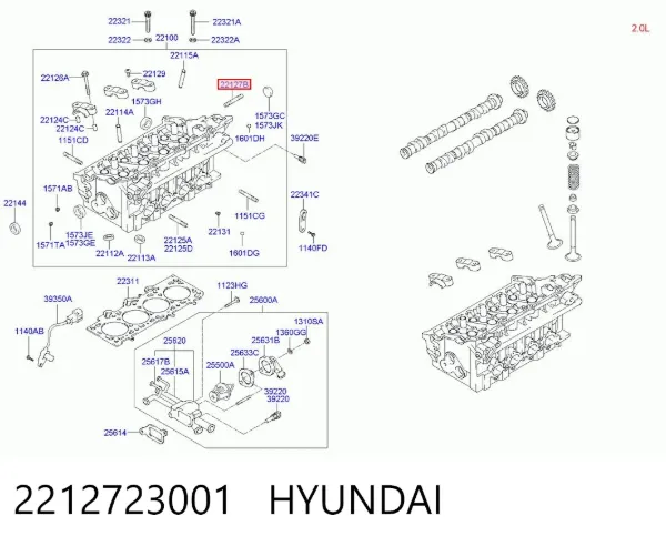  2212723001 Hyundai/Kia