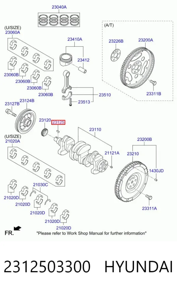  2312503300 Hyundai/Kia