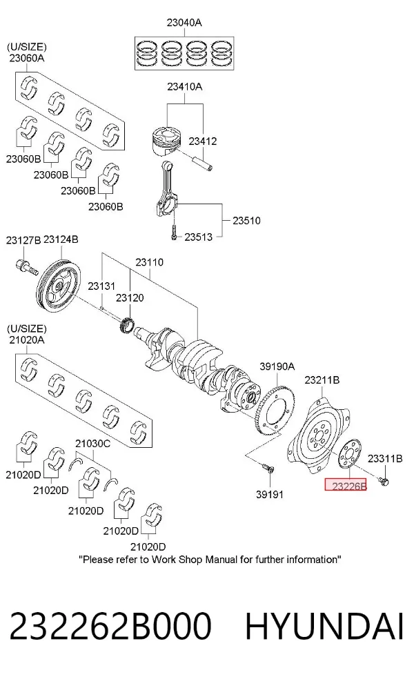  232262B000 Hyundai/Kia