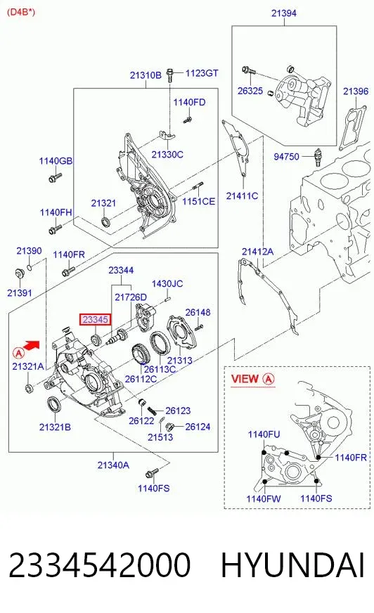  2334542000 Hyundai/Kia