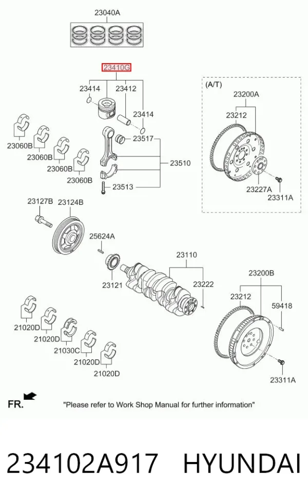  234102A917 Hyundai/Kia