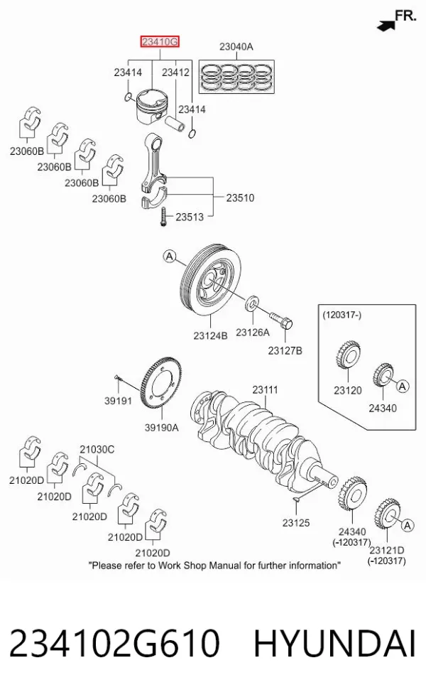  234102G610 Hyundai/Kia