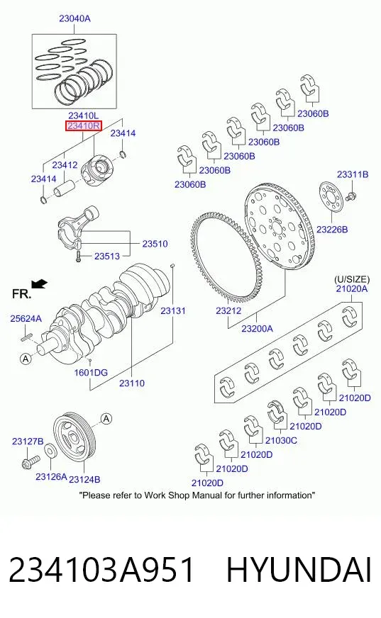  234103A951 Hyundai/Kia