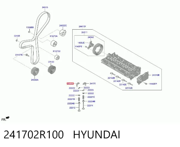  241702R100 Hyundai/Kia