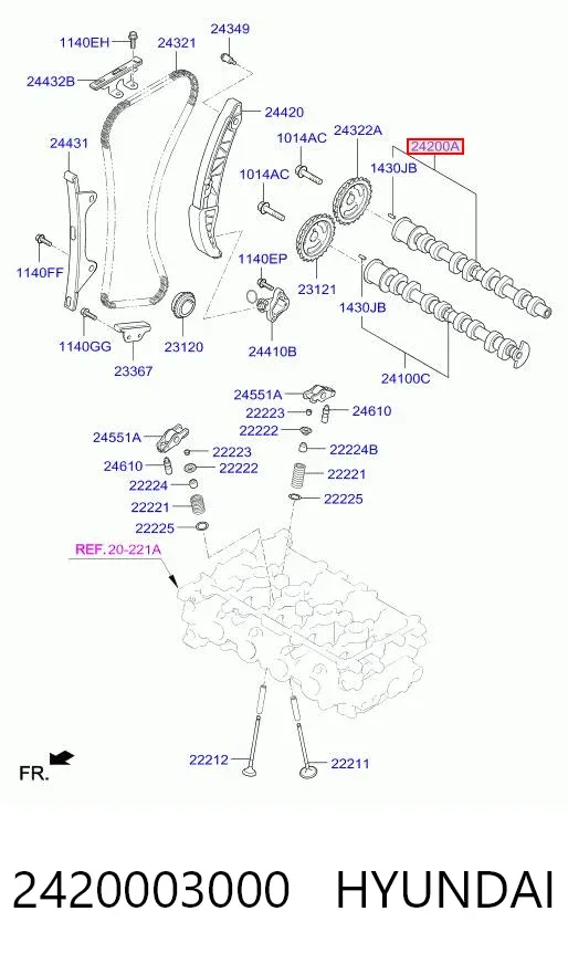  2420003000 Hyundai/Kia