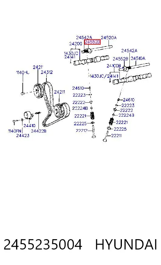 Коромысло 2455235004 Hyundai/Kia
