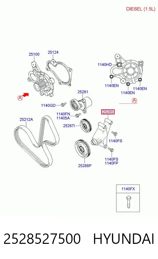  2528527500 Hyundai/Kia