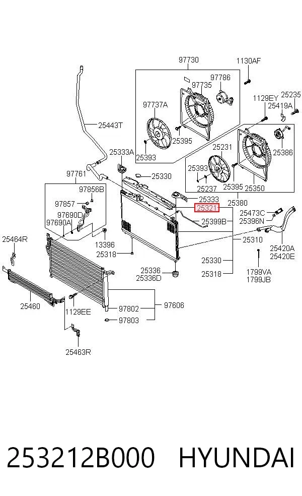  253212B000 Hyundai/Kia