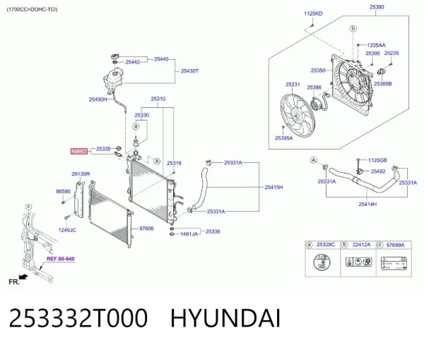  253332T000 Hyundai/Kia