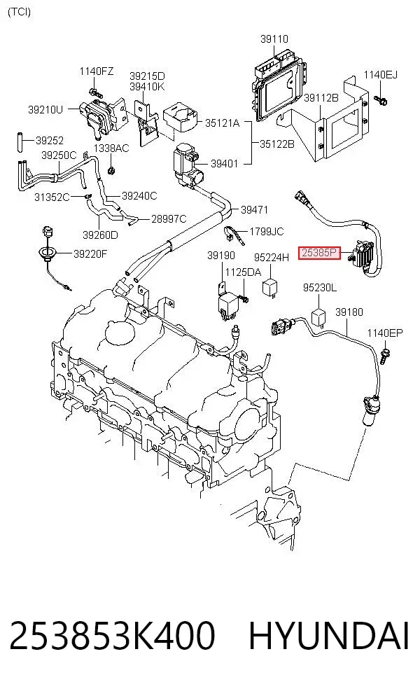 253853K400 Hyundai/Kia