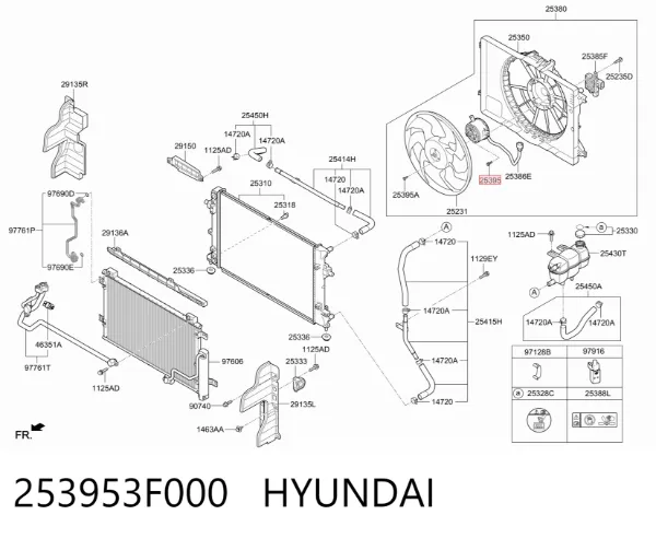  253953F000 Hyundai/Kia