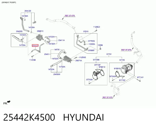  25442K4500 Hyundai/Kia