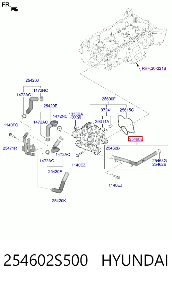  254602S500 Hyundai/Kia