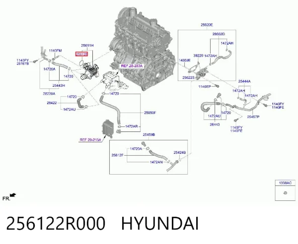  256122R000 Hyundai/Kia
