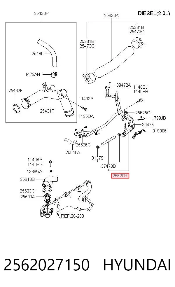  2562027150 Hyundai/Kia