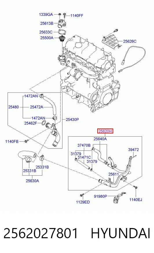  2562027801 Hyundai/Kia
