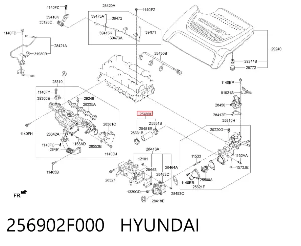  256902F000 Hyundai/Kia
