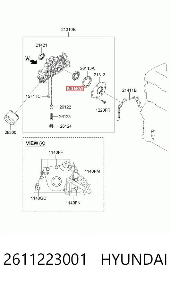  2611223001 Hyundai/Kia
