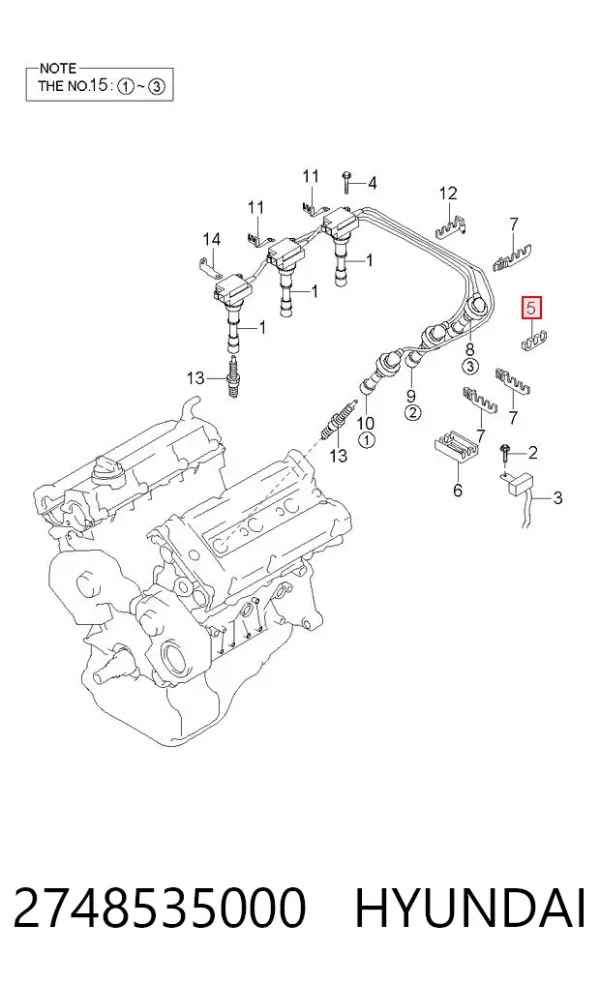  2748535000 Hyundai/Kia