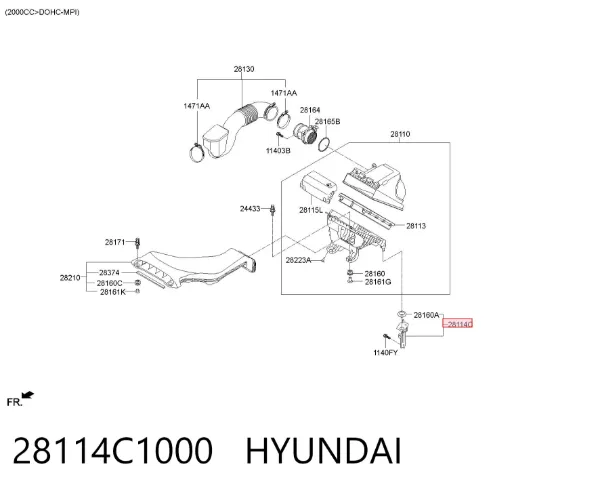  28114C1000 Hyundai/Kia