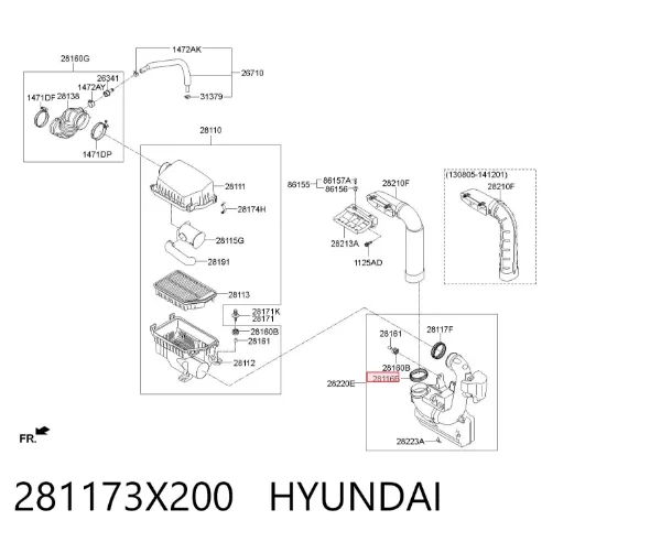  281173X200 Hyundai/Kia