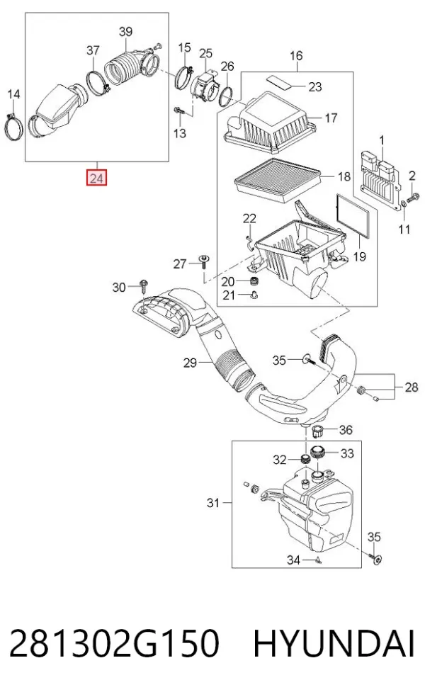  281302G150 Hyundai/Kia