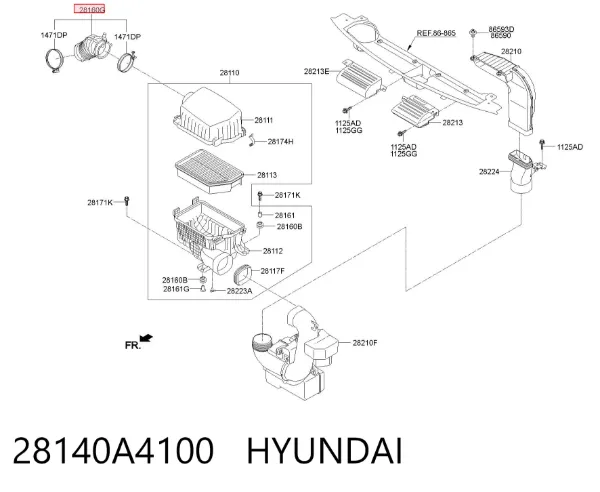  28140A4100 Hyundai/Kia
